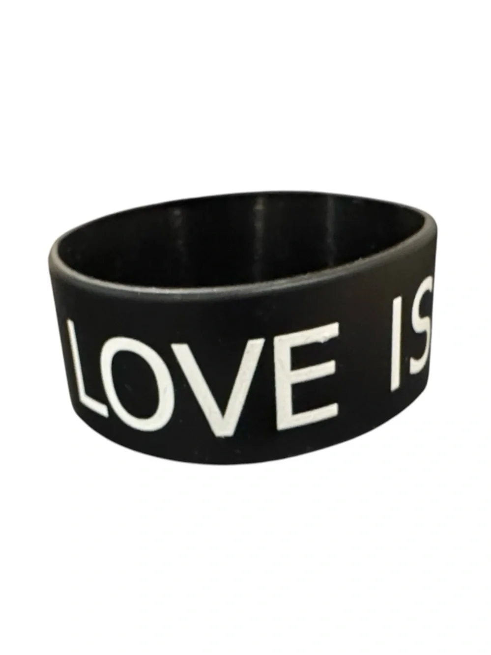 Love Is Louder Silicone Statement Bracelet